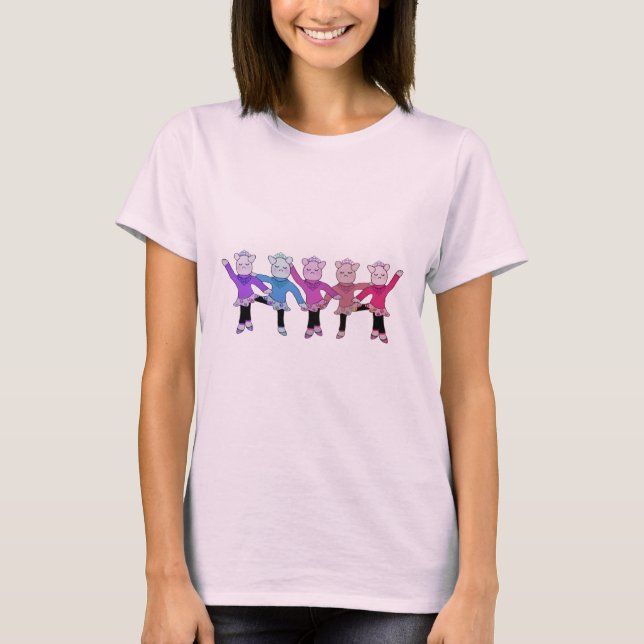 Piggly Wiggle Chorus Line T-Shirt (Front)