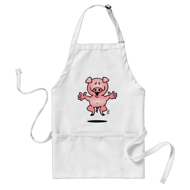Piggy Adult Apron (Front)