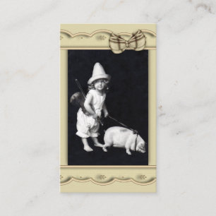 Piggy and I Vintage Photography Business Card