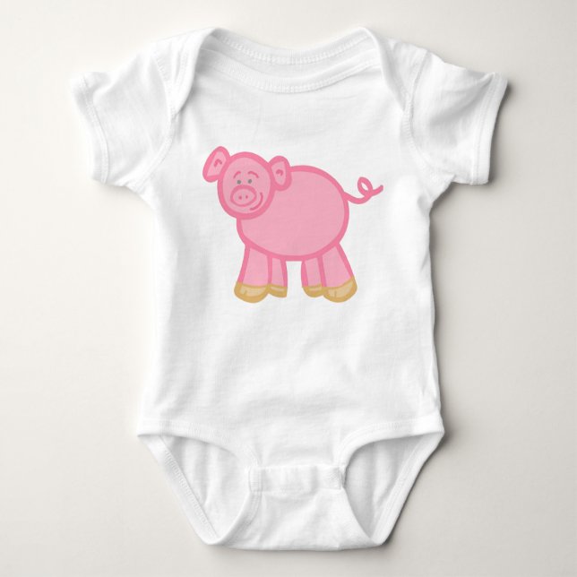 Piggy Baby Bodysuit (Front)