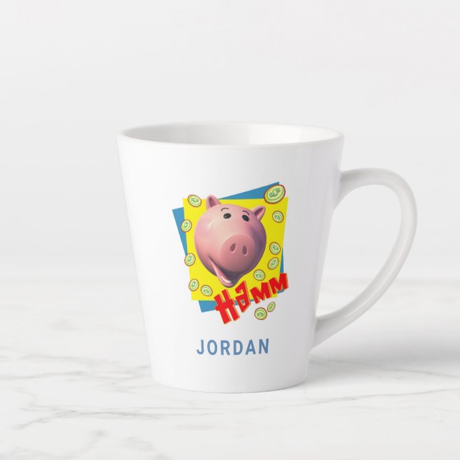 Piggy Bank Disney Latte Mug (Right)