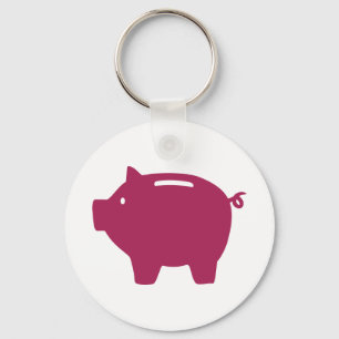 Piggy bank keychain
