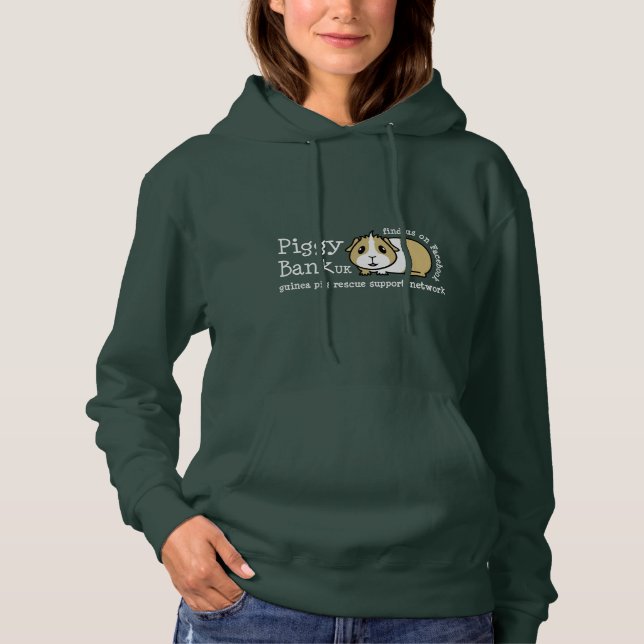 Piggy Bank UK Hoodie Sweatshirt (Front)