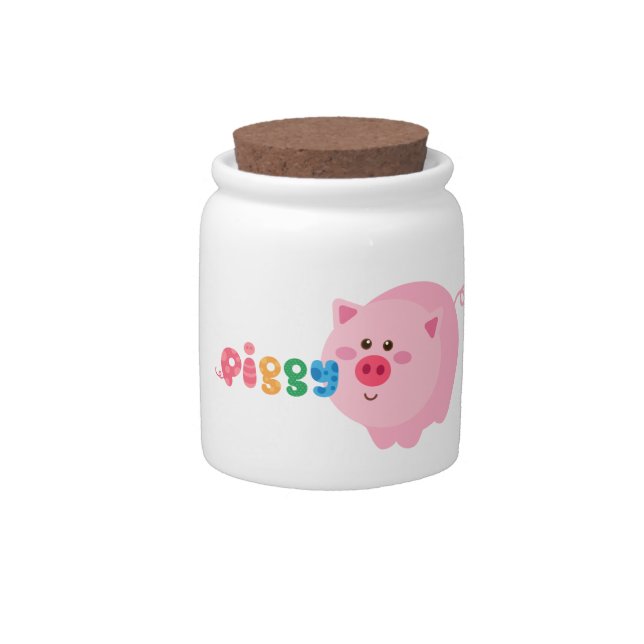 Piggy Candy/Treat Jar (Front)