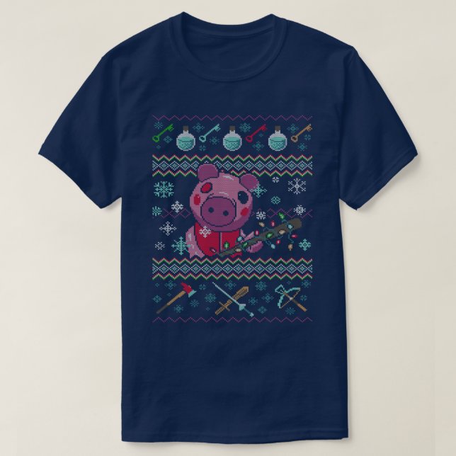 Piggy Christmas Sweater (Design Front)