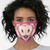 Piggy Cosplay Face Mask (Worn Her)