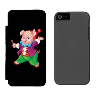 piggy iPhone SE/5/5s wallet case