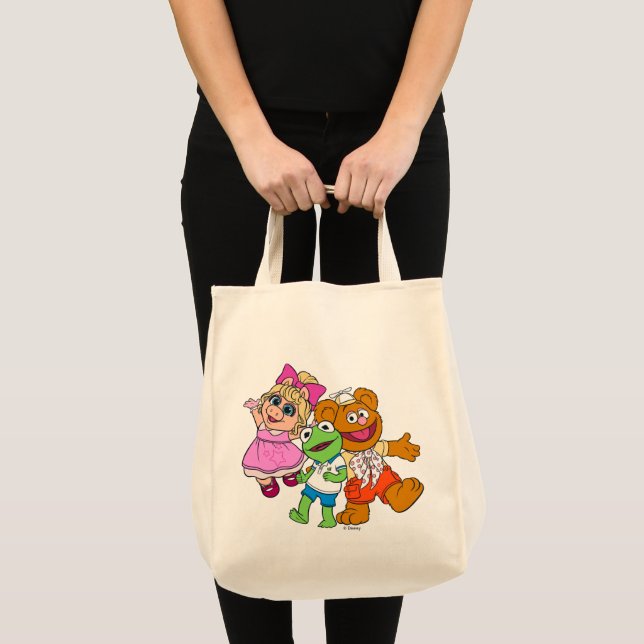 Piggy, Kermit & Fozzie Tote Bag (Front (Product))
