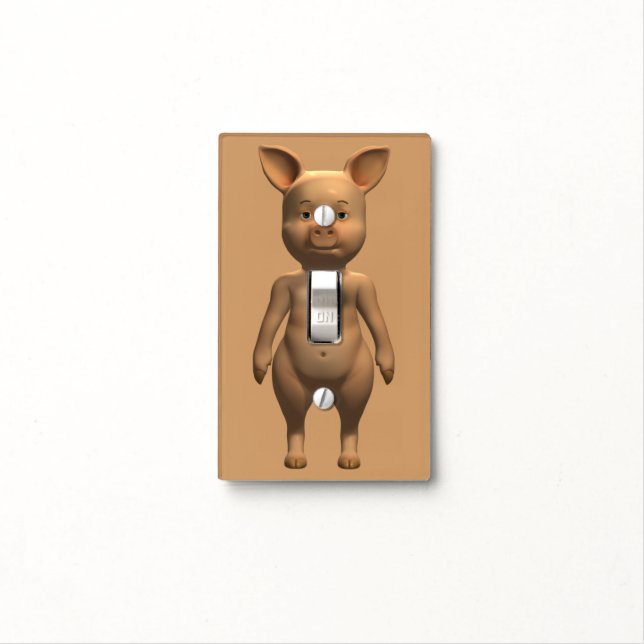 Piggy Light Switch Cover (In Situ)