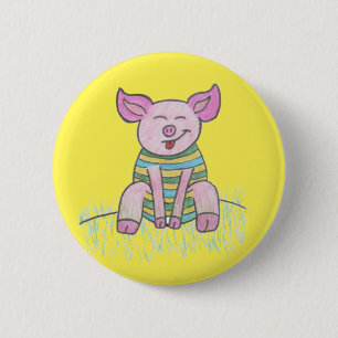Piggy (Lil Piglet) Pin/ Button