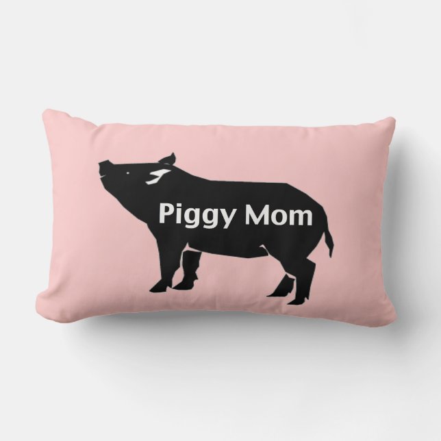 Piggy Mom Pillow (Front)