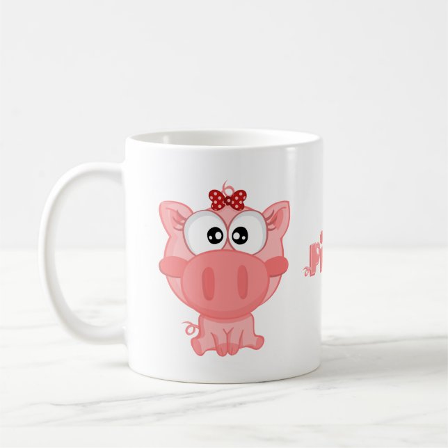 Piggy Mug (Left)