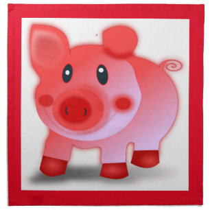 PIGGY PIGLET NAPKIN