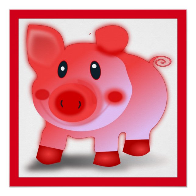 PIGGY PIGLET POSTER (Front)