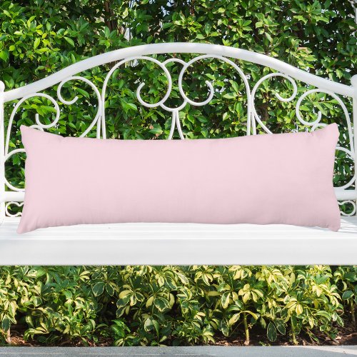 Piggy Pink Solid Color Body Pillow