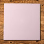 Piggy Pink Solid Color Ceramic Tile<br><div class="desc">Piggy Pink Solid Color</div>