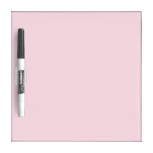 Piggy Pink Solid Color Dry Erase Board