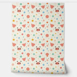 Piggy &amp; polka dots wallpaper 