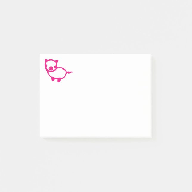 Piggy Post-it Notes (Front)