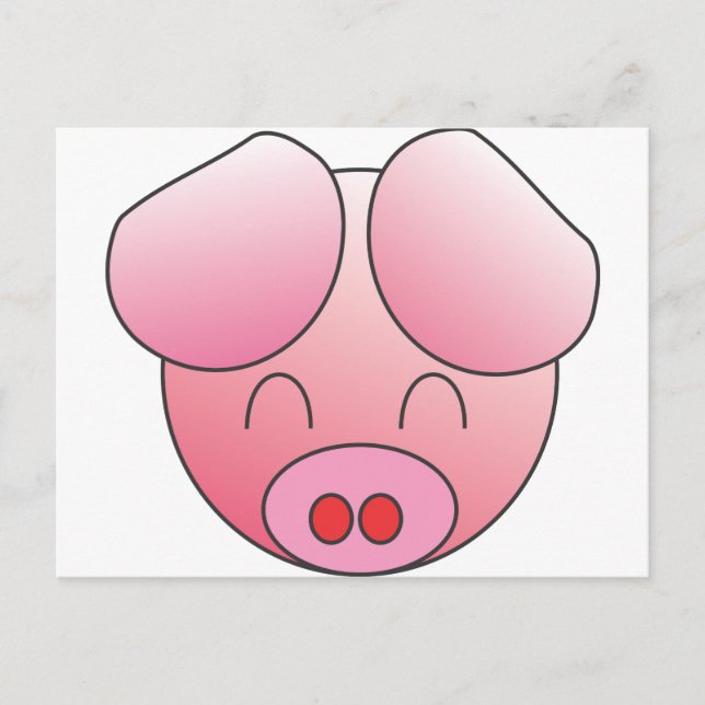 PIGGY POSTCARD (Front)