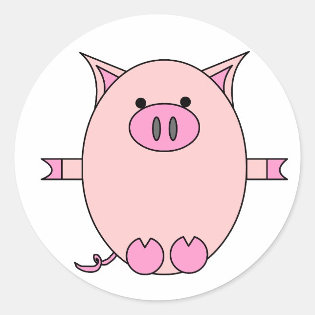 Piggy Power Stickers (Front)