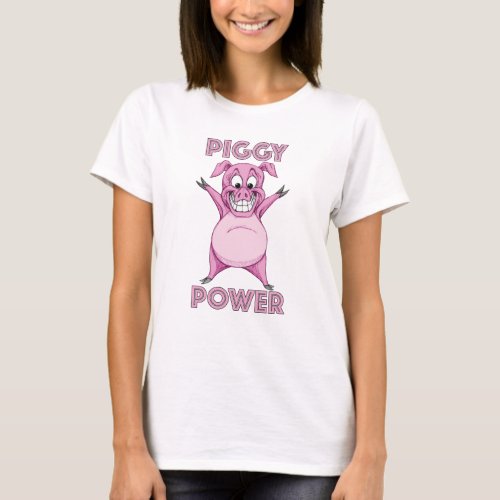 PIGGY POWER T_Shirt