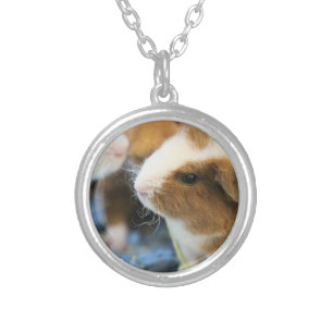Piggy Silver Plated Necklace