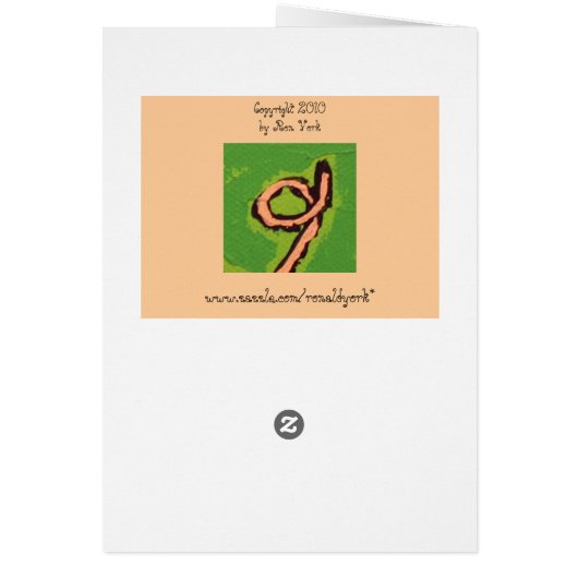 piggy tail rhythm card (Back)