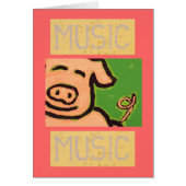 piggy tail rhythm card (Front)