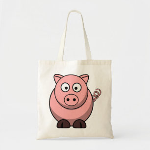 Piggy tote bag