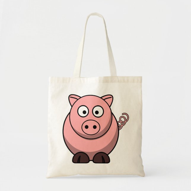 Piggy tote bag (Front)