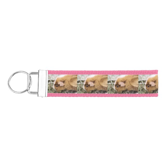 Piggy  wrist keychain (Keys on Left)