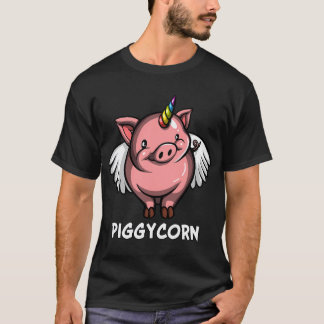 Piggycorn Pig Unicorn T-Shirt