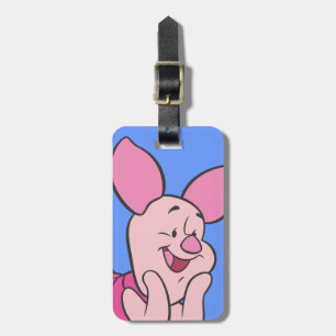 Piglet 8 luggage tag