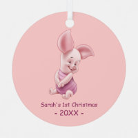Piglet | Baby's First Christmas Add Your Name