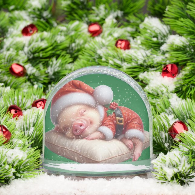 Piglet Christmas Snow Globe (Christmas)