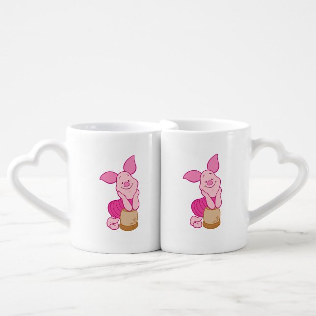 Piglet Coffee Mug Set (Front Nesting)