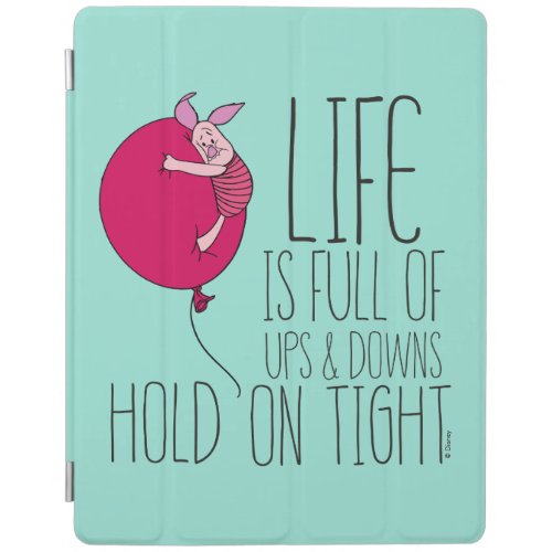 Piglet  Life is Full of Ups  Downs iPad Smart Cover