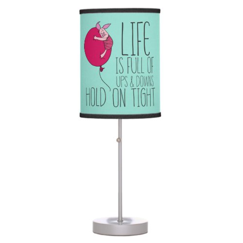 Piglet  Life is Full of Ups  Downs Table Lamp