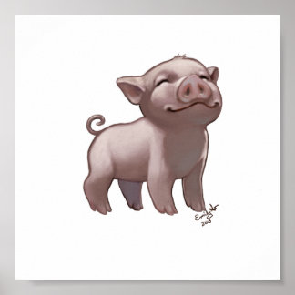 Piglet Poster