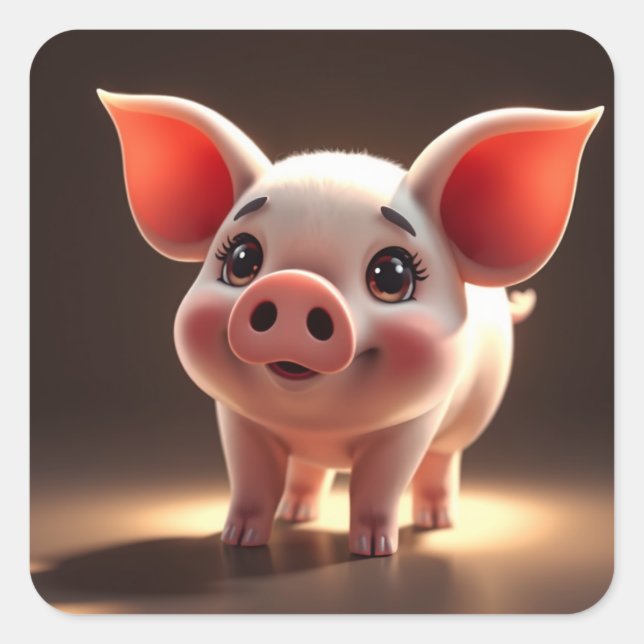Piglet Stickers (Front)