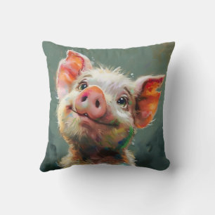 Piglet Throw Pillow