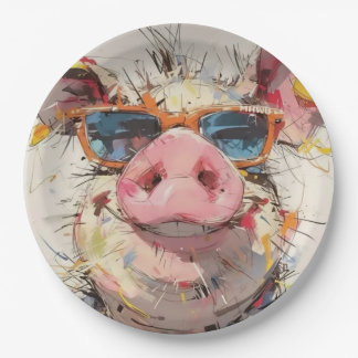 Piglet Throw Pillow Paper Plates