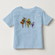 Piglet, Tigger, And Winnie The Pooh Hiking Toddler T-shirt at Zazzle