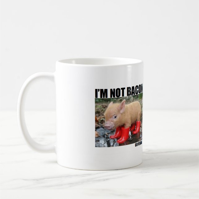 Piglet Vegan Mug (Left)
