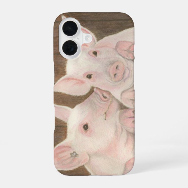 Piglets Iphone Case (Back)