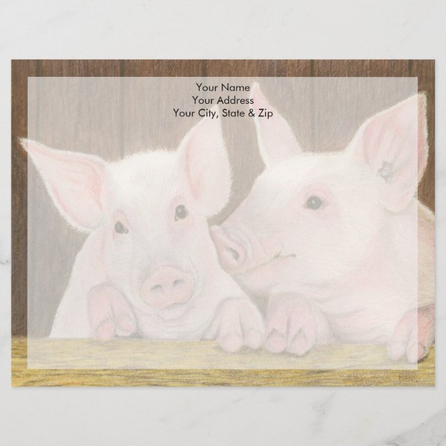 Piglets Letterhead (Front)