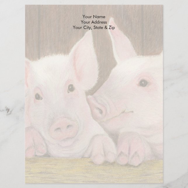 Piglets Letterhead (Front)