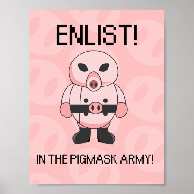 Pigmask Poster (Front)