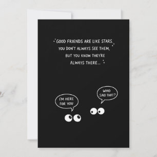 Pigment Good Friends Are Like Stars Birthday Card